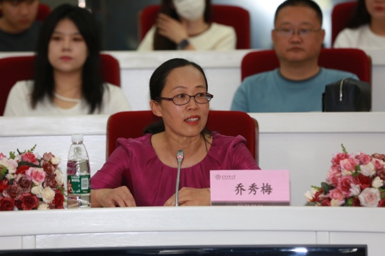 乔秀梅经理讲话